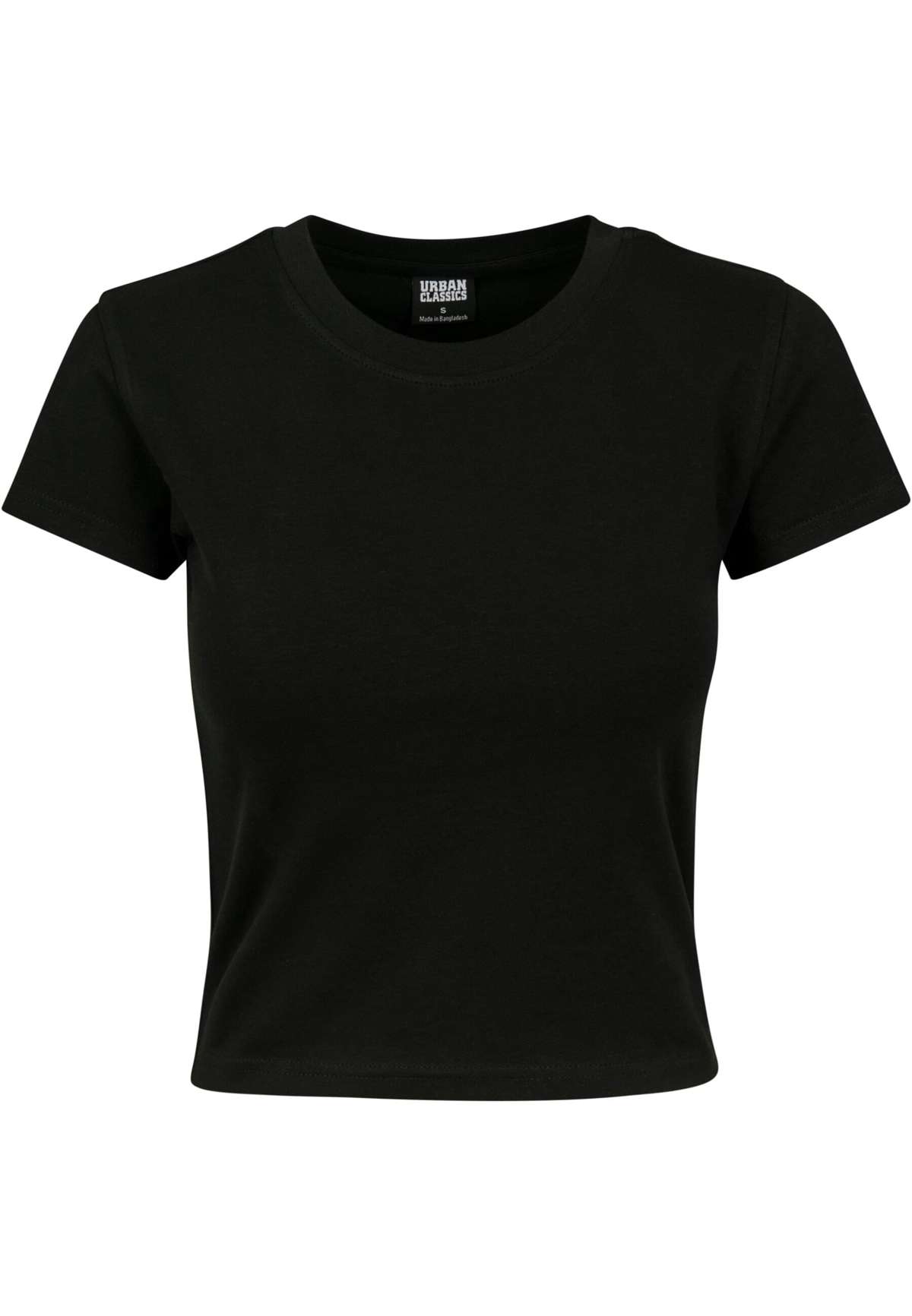 футболка Urban Classics Damen Ladies Stretch Jersey Cropped Tee