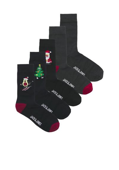 Повседневные носки JACXMAS ELEMENTS SOCKS GIFTBOX