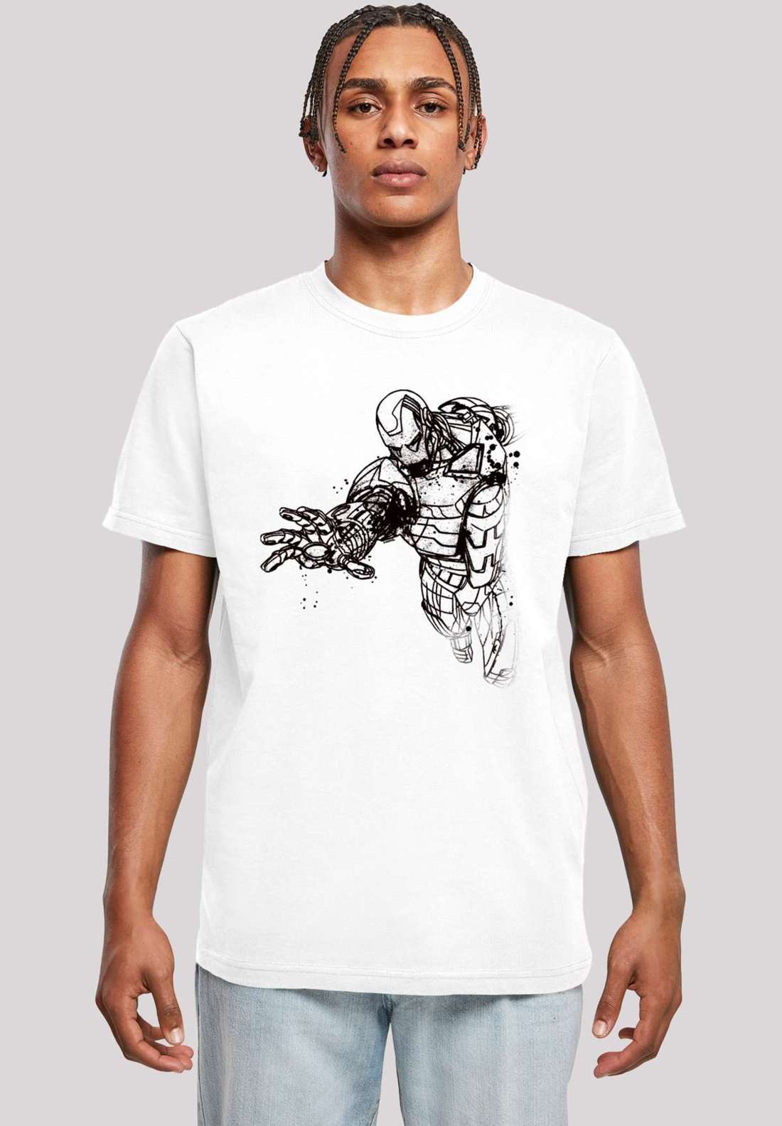 футболка Marvel Superhelden Avengers Iron Man Mono Line