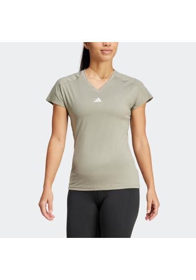 футболка »AEROREADY TRAIN ESSENTIALS MINIMAL BRANDING V-NECK«