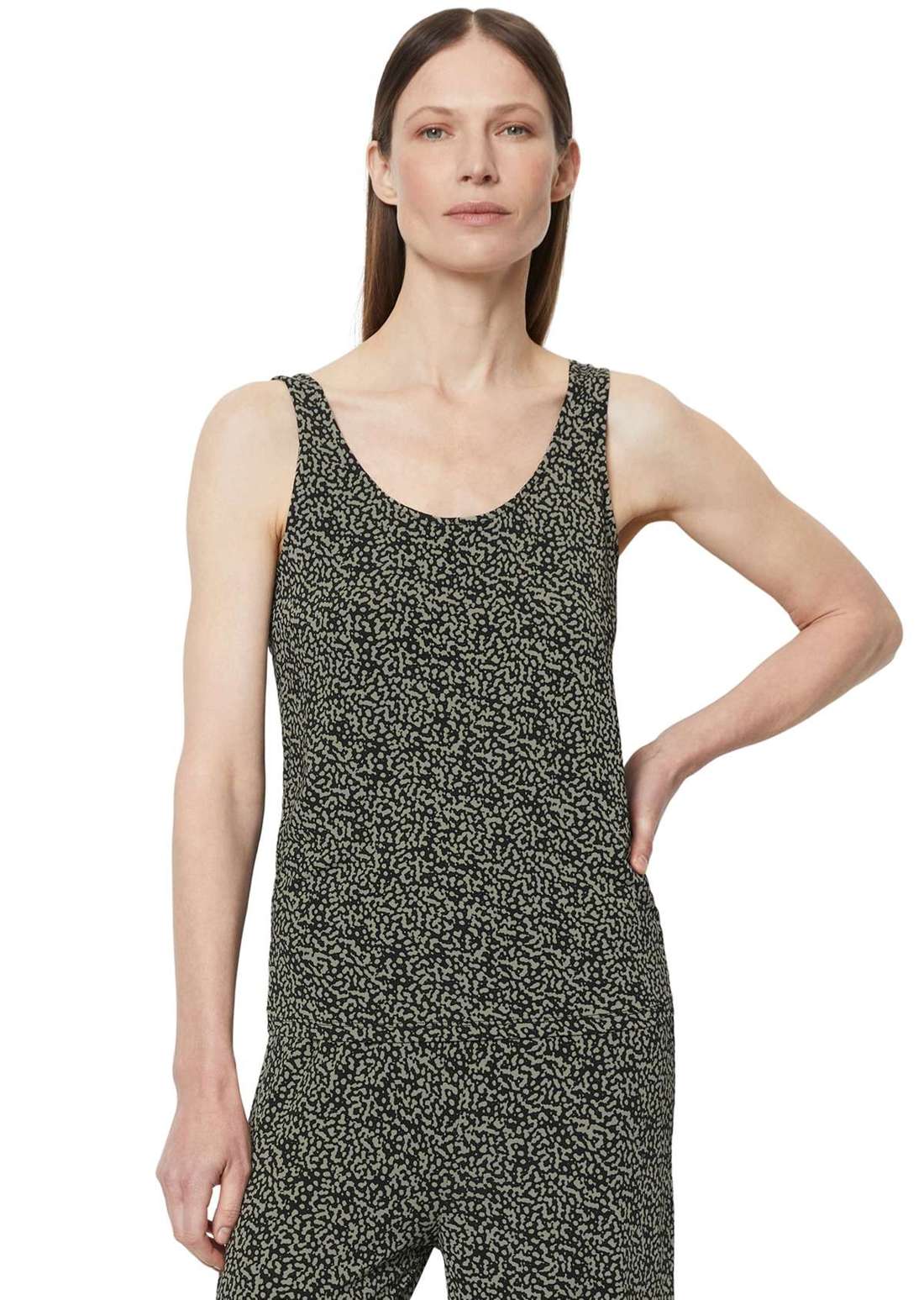 футболка aus Viskose-Stretch-Jersey