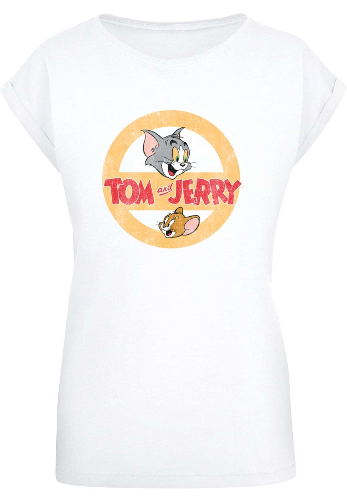 футболка »Damen Ladies Tom and Jerry - Circle One T-Shirt«