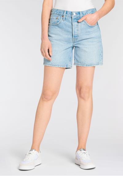 Шорты-бермуды с бахромой по подолу 501 MID THIGH SHORT