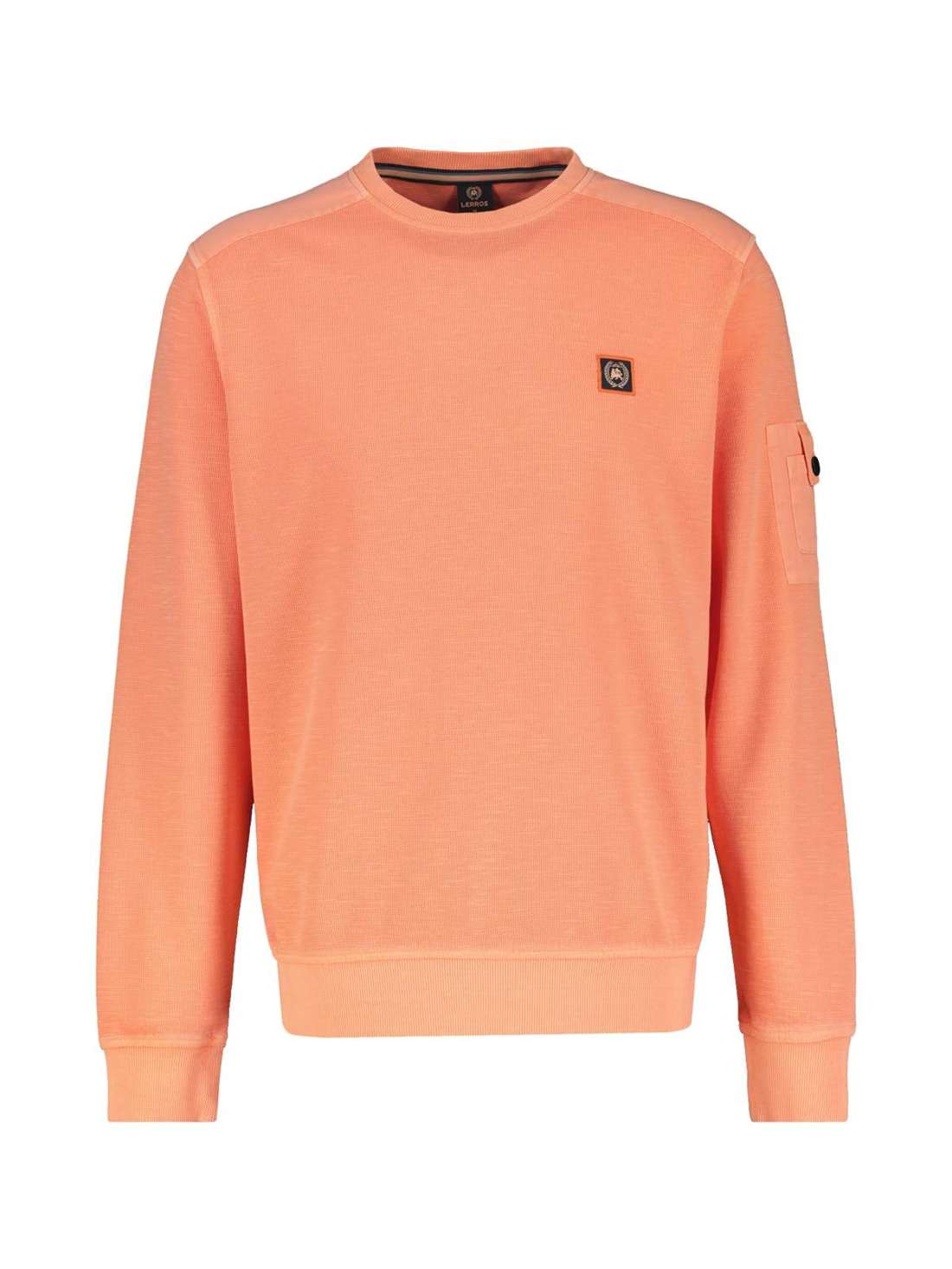 толстовка LERROS Strukturiertes Sweatshirt mit Details