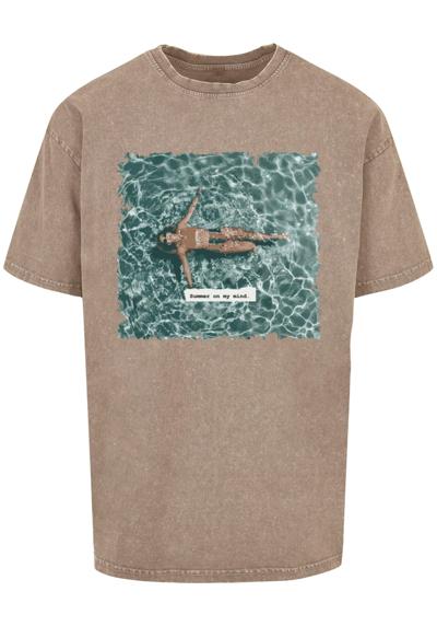 футболка Herren Summer - On My Mind Acid Washed Oversize Tee