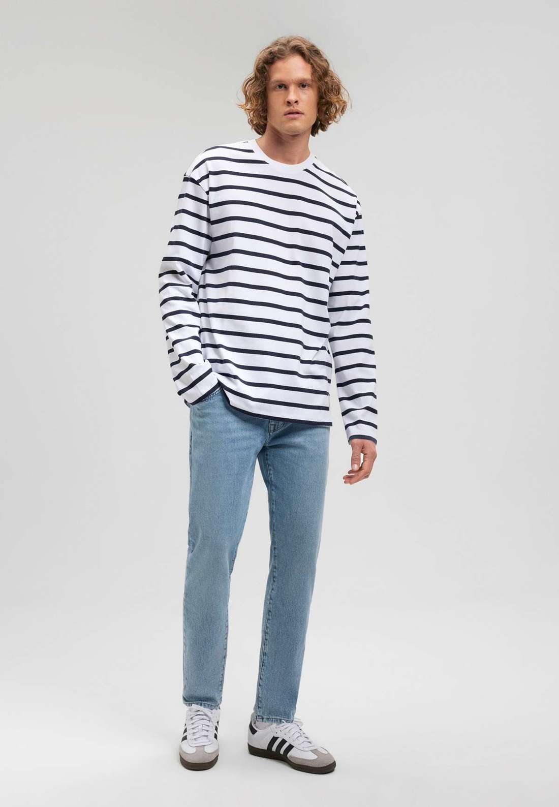 Рубашка с длинным рукавом STRIPE JERSEY