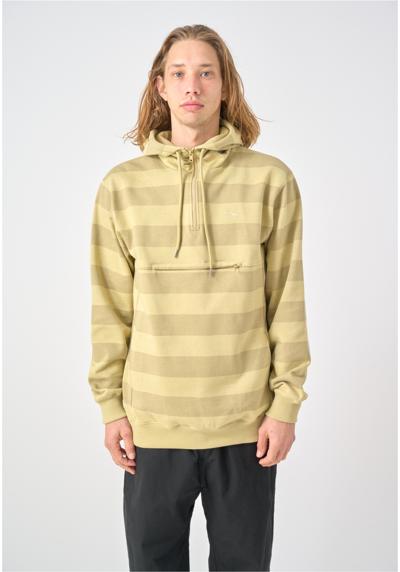 Толстовка с капюшоном и практичной полумолнией. Hooded Stripe