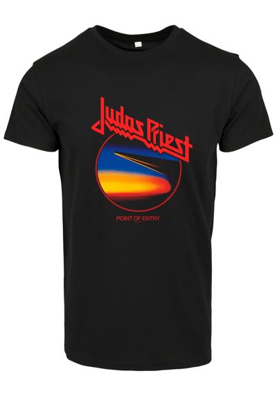 Рубашка с коротким рукавом»Herren Judas Priest Point Of Entry Anniversary Tee«