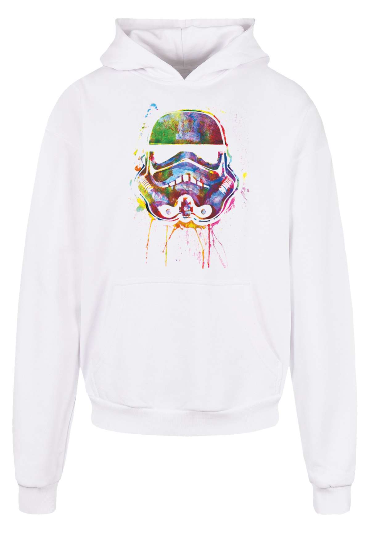 Толстовка с капюшоном PLUS SIZE Stormtrooper Paint Splats