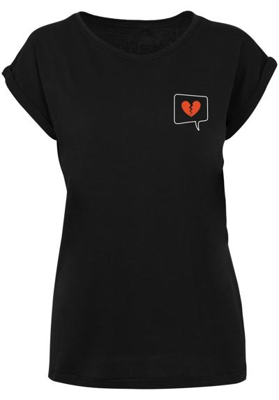 футболка »Damen Ladies Heartbreak X Extended Shoulder Tee«