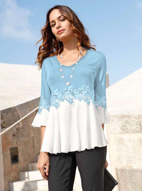 ледяной синий-белый