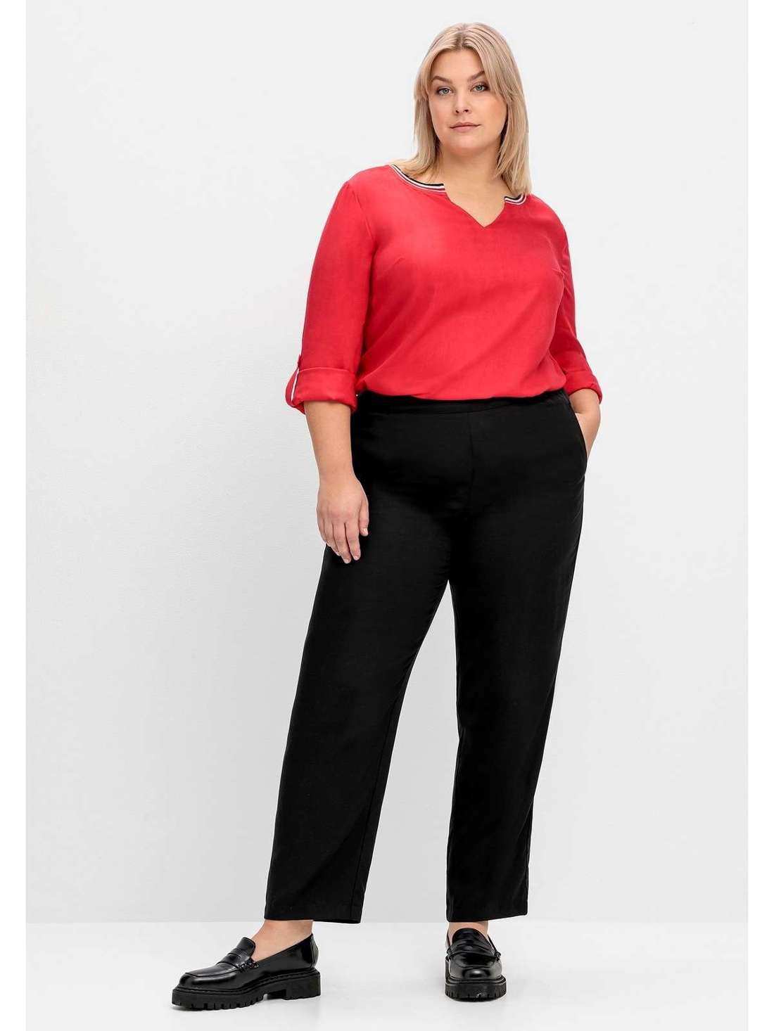 Брюки без застежки Große Größen