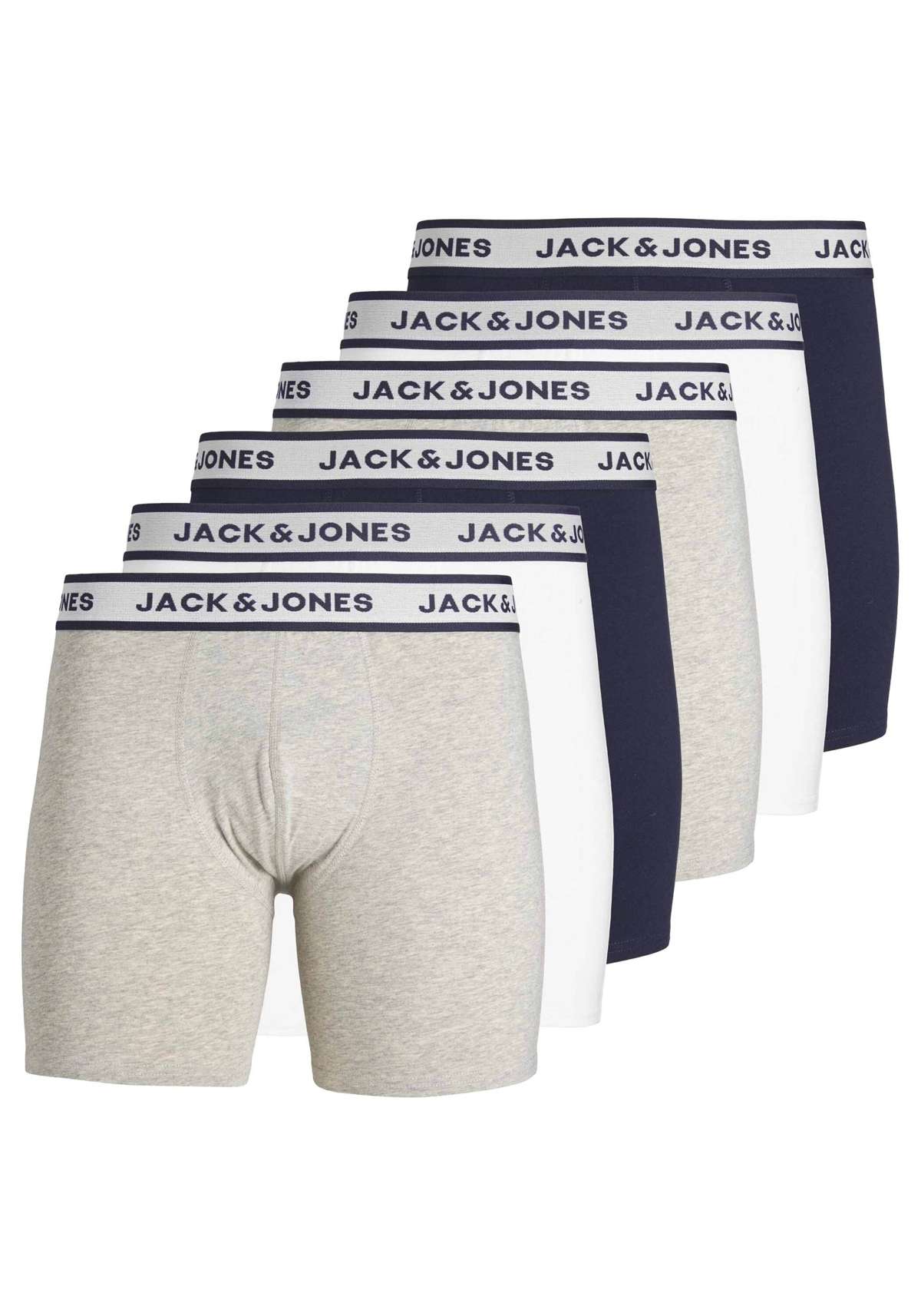 Боксеры Boxershort JACSOLID BOXER BRIEFS 3P 6er Pack