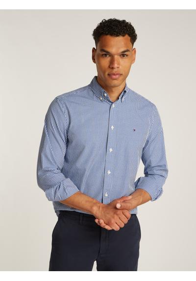 Деловая рубашка с клетчатым узором FLEX POPLIN GINGHAM RF SHIRT