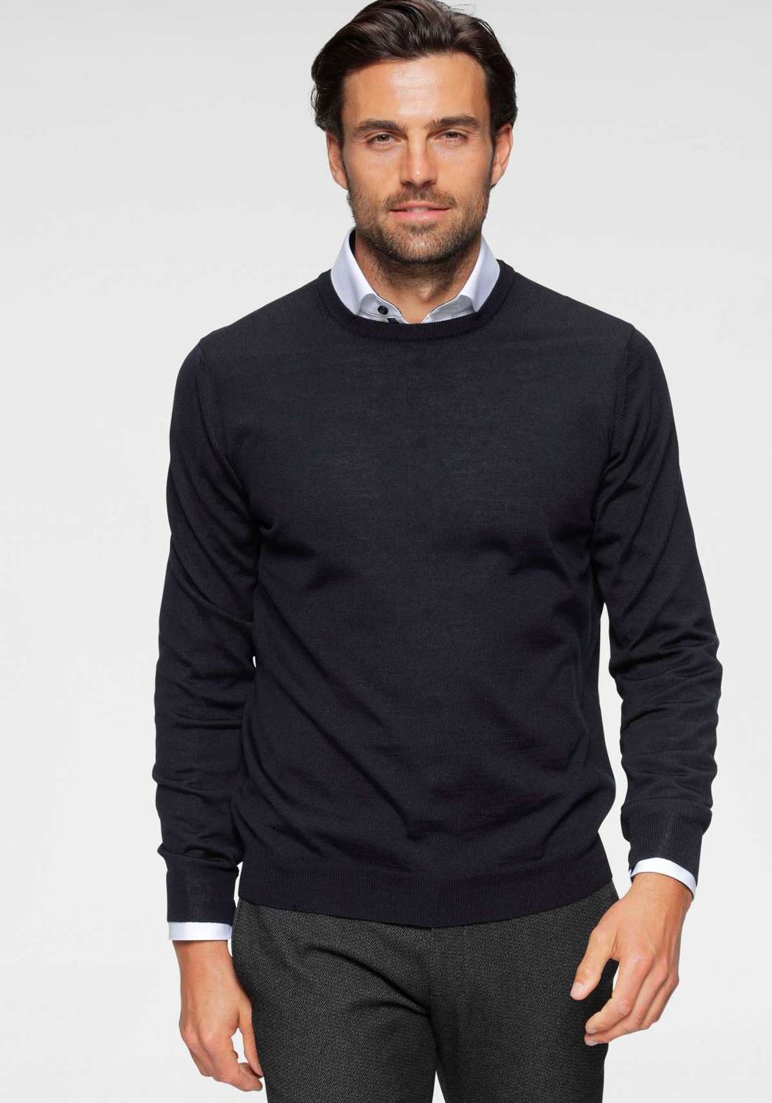 Свитер с круглым вырезом Strick Casual