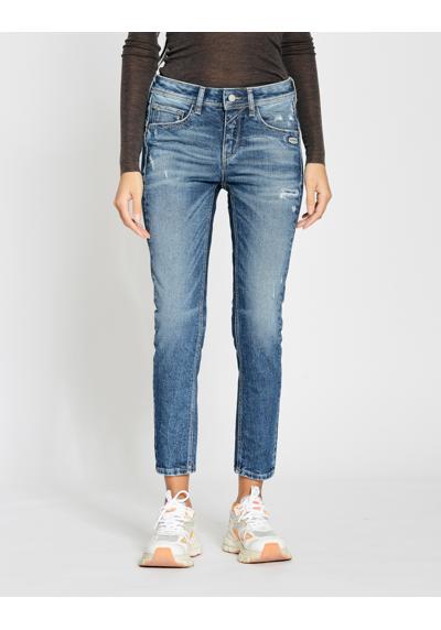 worn denim