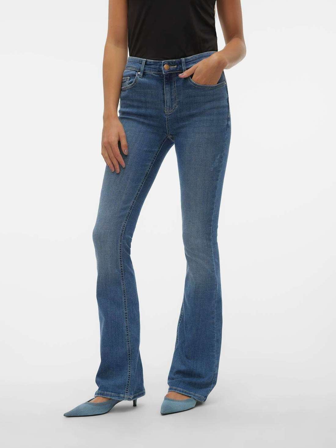 Джинсы Bootcut VMFLASH MR FLARED JEANS LI347 GA NOOS