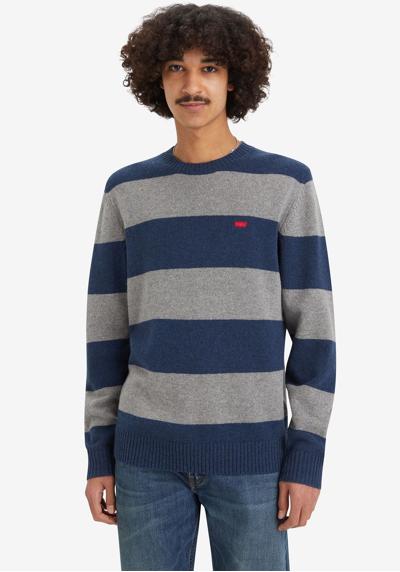 Вязаный свитер с полосатым узором ORIGINAL HM SWEATER