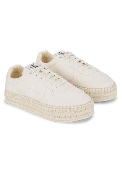 Туфли на шнуровке и подошве на платформе.»ESPADRILLE SNEAKER CS BTW«