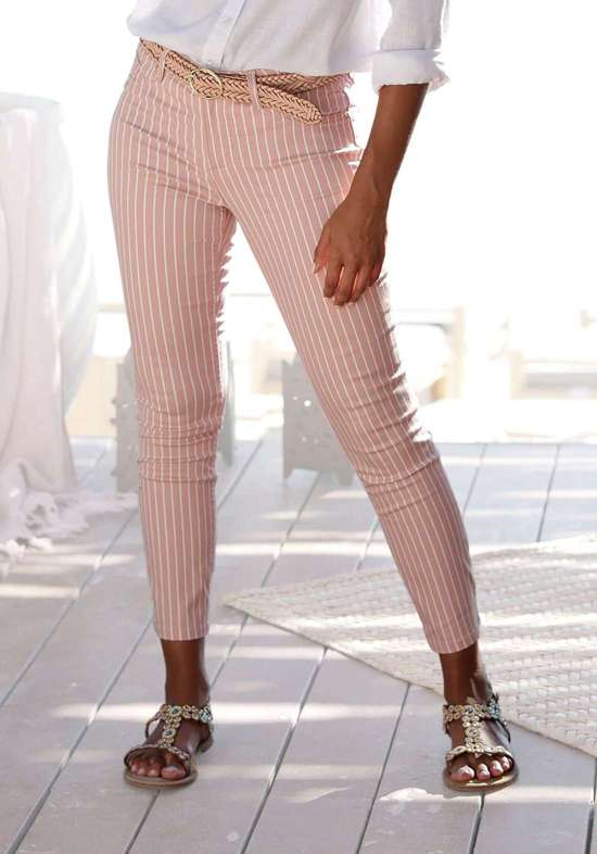 сиреневый-белый-в полоску