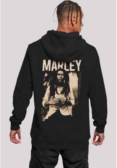 Толстовка с капюшоном Bob Marley Reggae Music Black And White Photograph