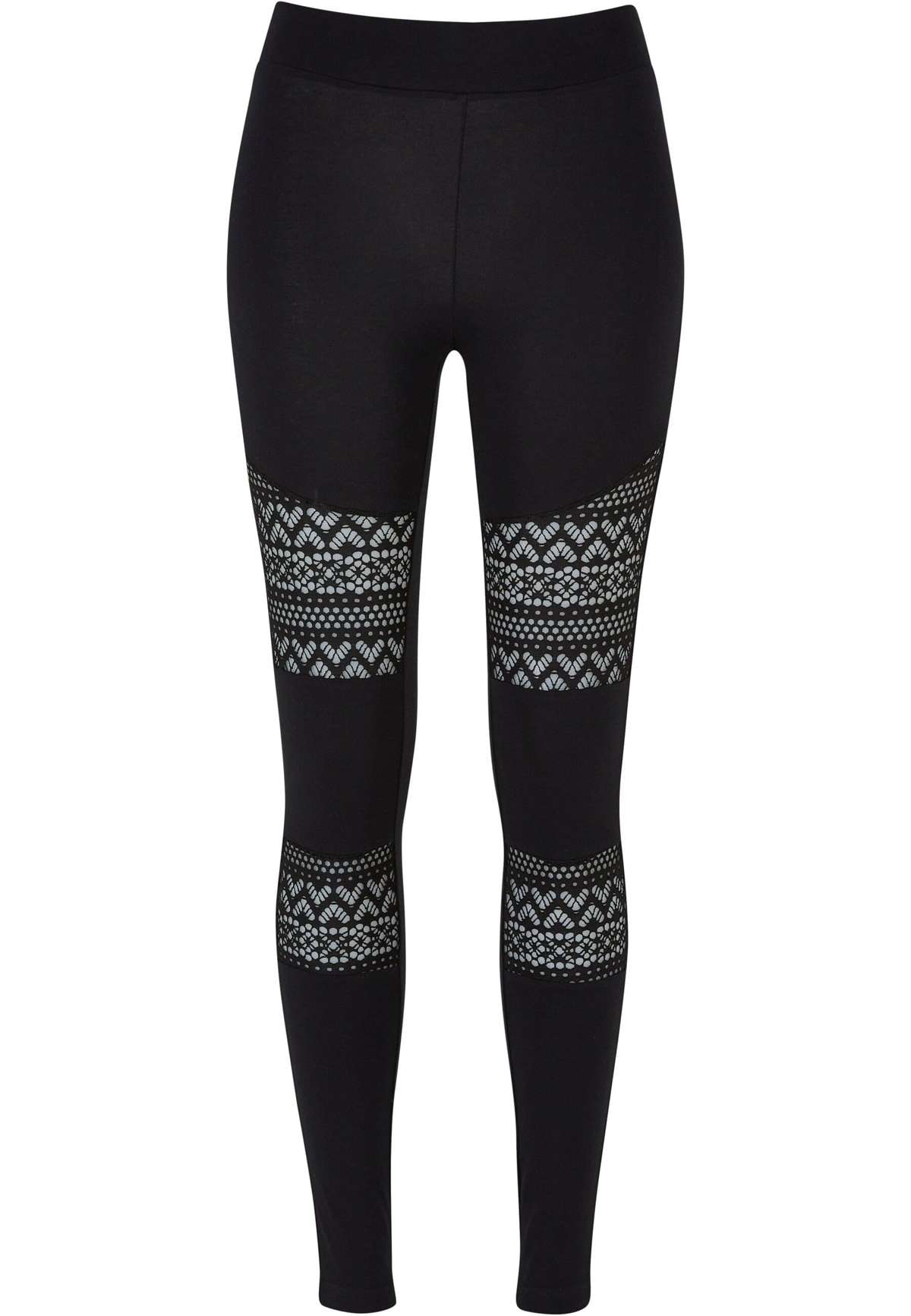 леггинсы »Urban Classics Damen Ladies Crochet Lace Inset Leggings«