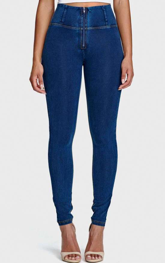 Джеггинсы с завышенной талией и эффектом пуш-ап. WRUP