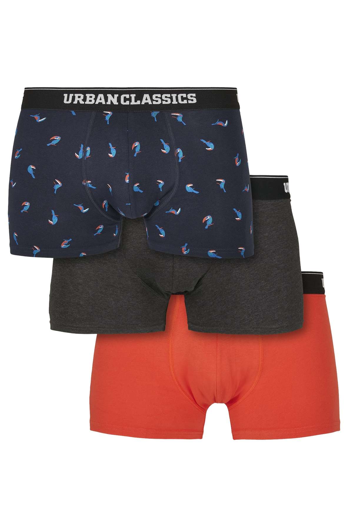 Боксеры»Urban Classics Herren Boxer Shorts 3-Pack«