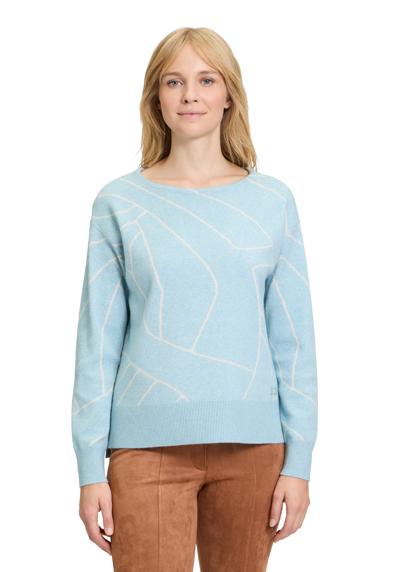 Вязаный свитер Strickpullover mit Jacquard