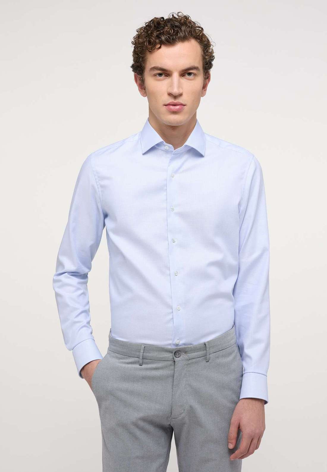 Рубашка с длинным рукавом SLIM FIT