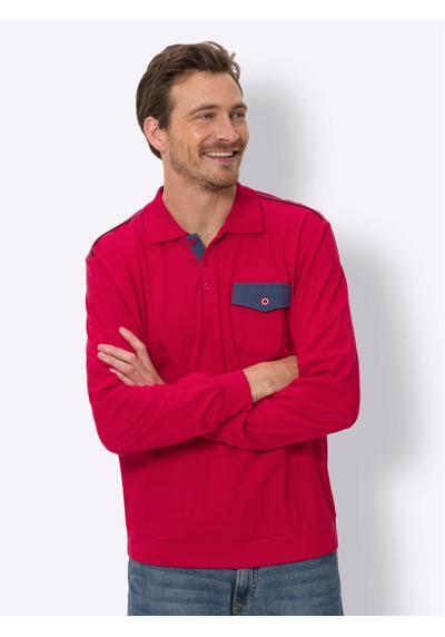 рубашка поло Langarm-Poloshirt