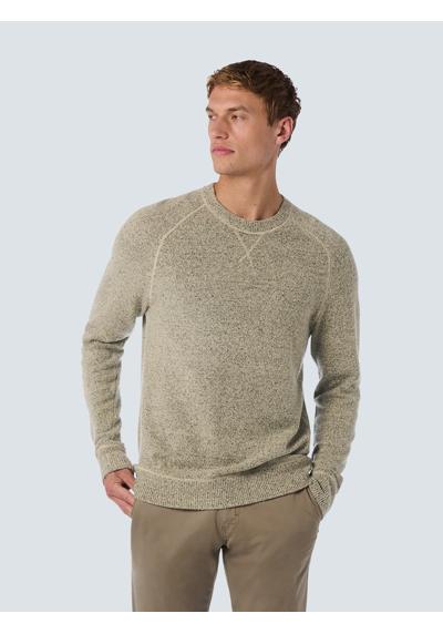 Свитер с круглым вырезом»No Excess Soft-Touch-Pullover mit Wolle«