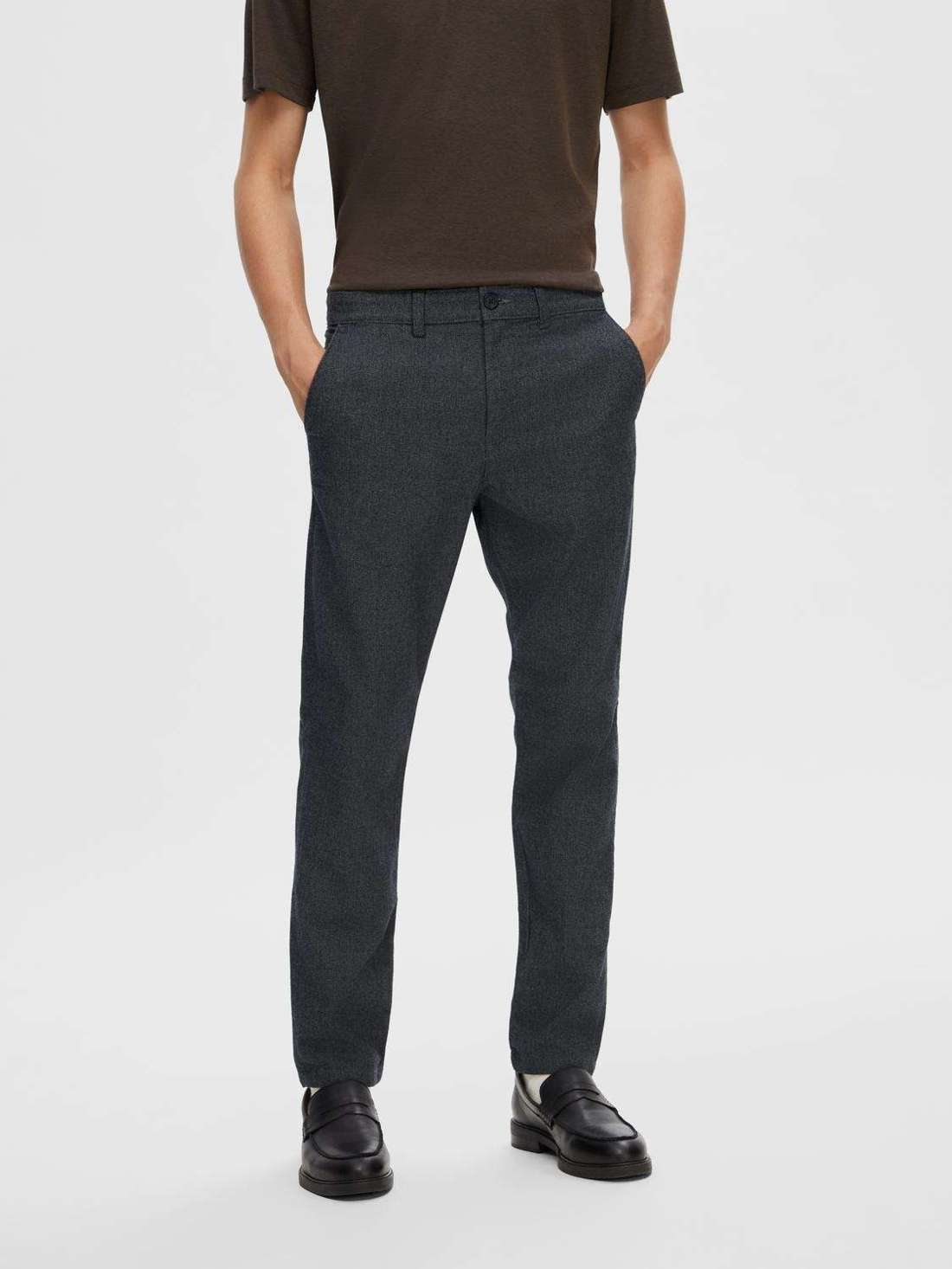 Чинос SLH175-SLIM MILES BRUSHED PANTS W NOOS