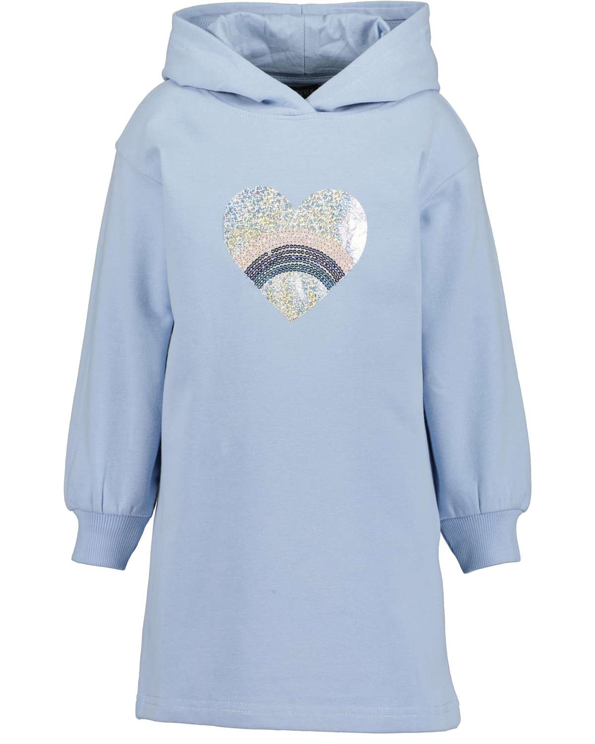 Платье из джерси Madchen Sweatkleid mit Kapuze HAPPY