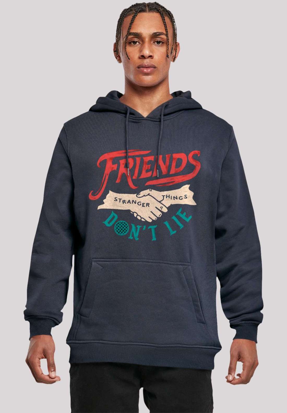Толстовка с капюшоном Stranger Things Friends Dont Lie Hands Netflix