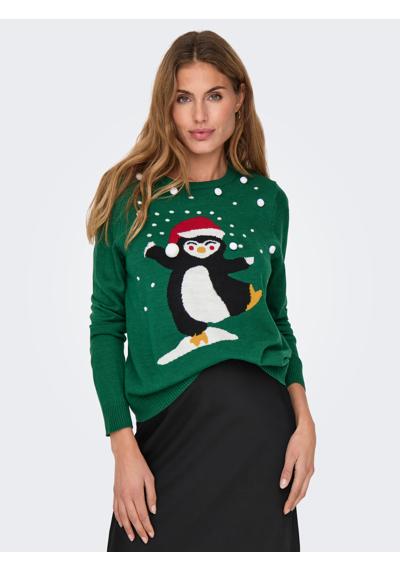 Green Jacket Pattern:Pom Pom Penguin