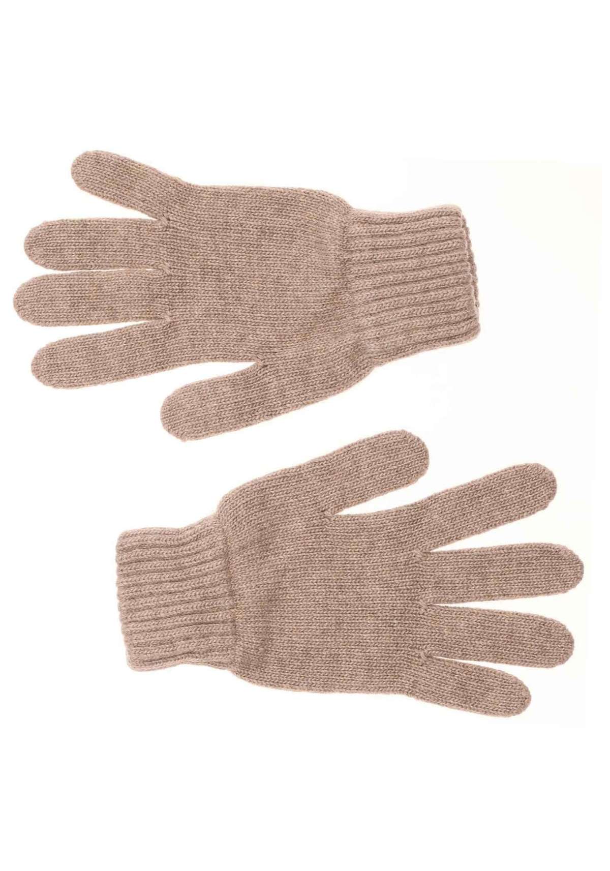 Вязаные перчатки (2 шт.) с содержанием шерсти и кашемира.