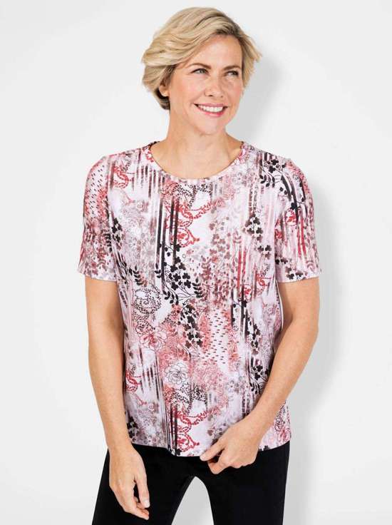 коралловый-графит-с рисунком