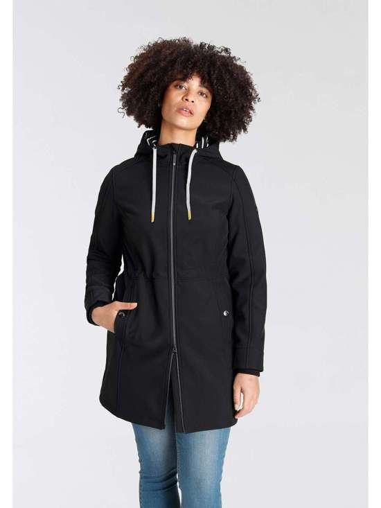 Куртка из софтшелла с капюшоном Große Größen