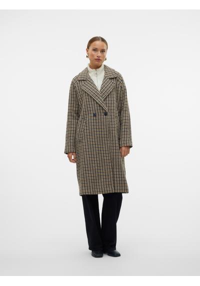 Длинное пальто »VMHANNAH LONG WOOL CHECK COAT GA BOO«