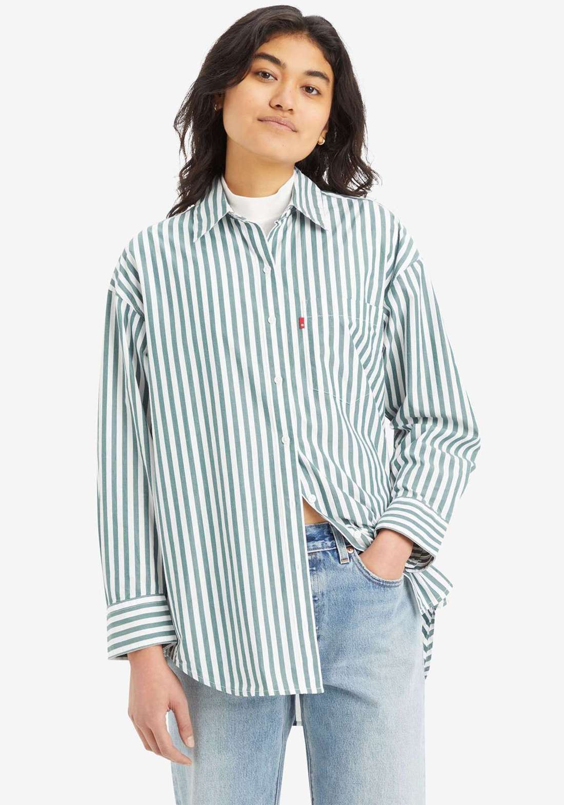 Блузка-рубашка свободного кроя LOLA SHIRT