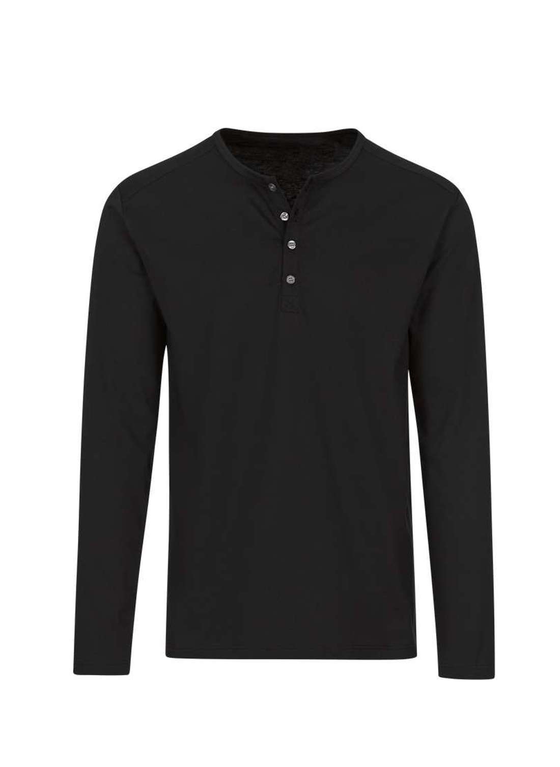 Длинный рукав TRIGEMA Langarmshirt mit Knopfleiste
