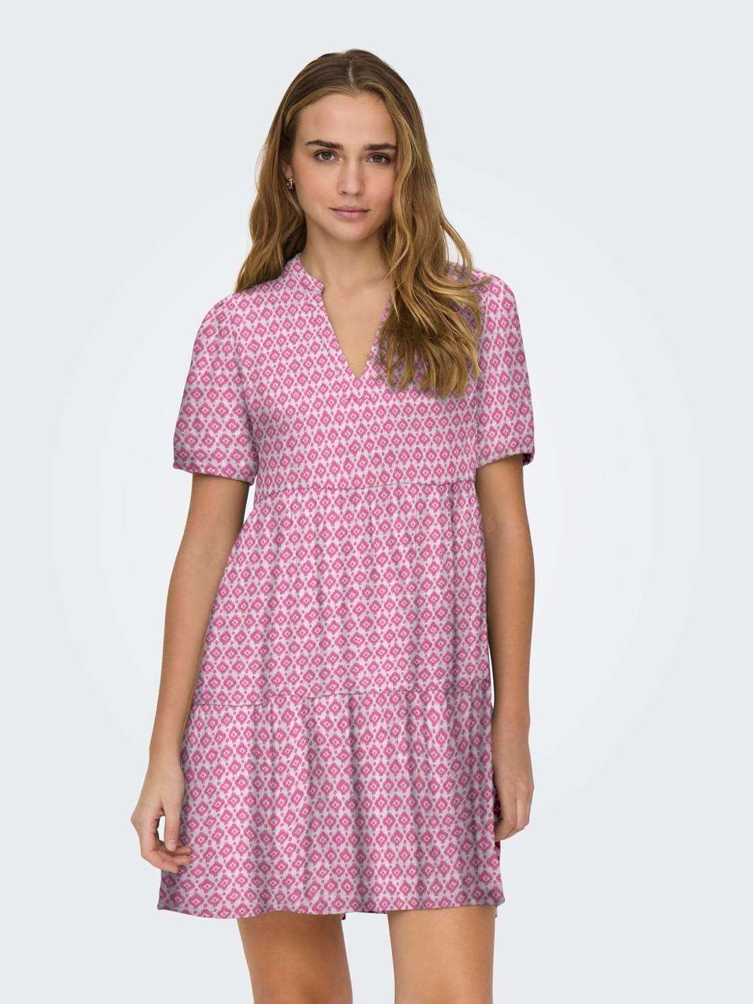 Летнее платье с воланом ONLNORA S/S LOOSE DRESS PTM