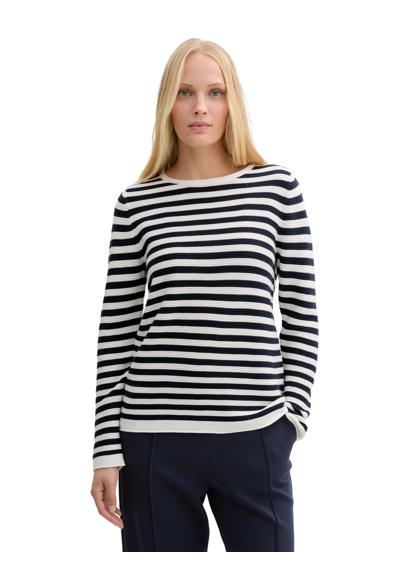 dark navy white stripe