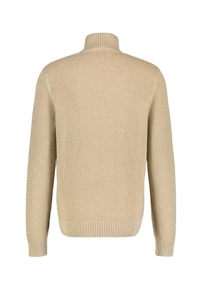 Вязаный свитер LERROS Strickpullover mit Reißverschlusskragen