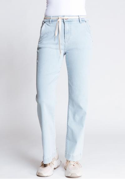 Расклешенные джинсы с эластичным наполнением