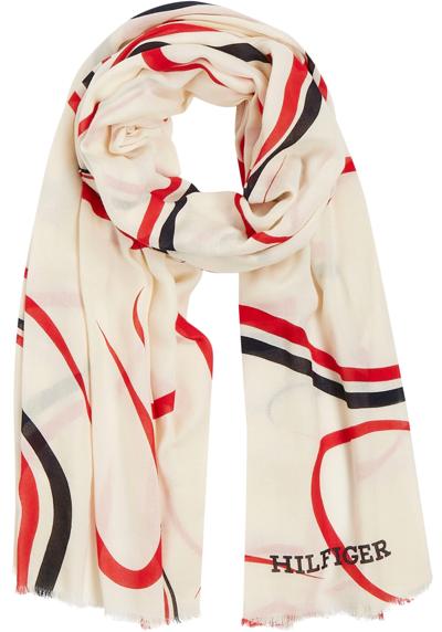 Модный шарф с графическим узором