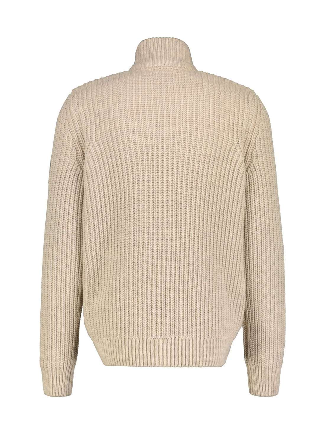 Кардиган LERROS Kabel-Strickjacke mit Schurwollanteil