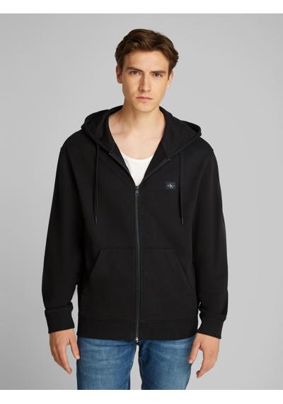 Толстовка с нашивкой-логотипом WOVEN LABEL ZIP THROUGH HOODIE