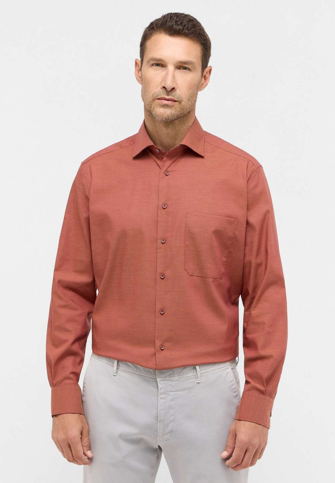 Рубашка с длинным рукавом COMFORT FIT